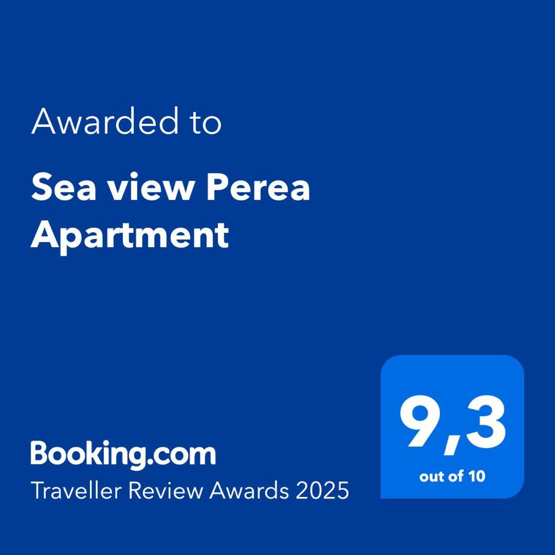 Sea View Perea Apartment Peraía Buitenkant foto